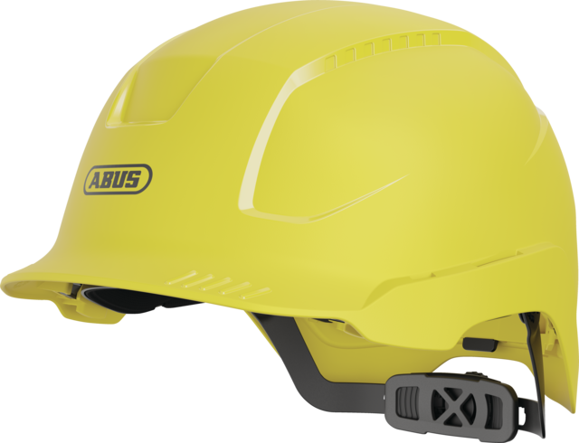 Scator-E safety yellow oblique front view