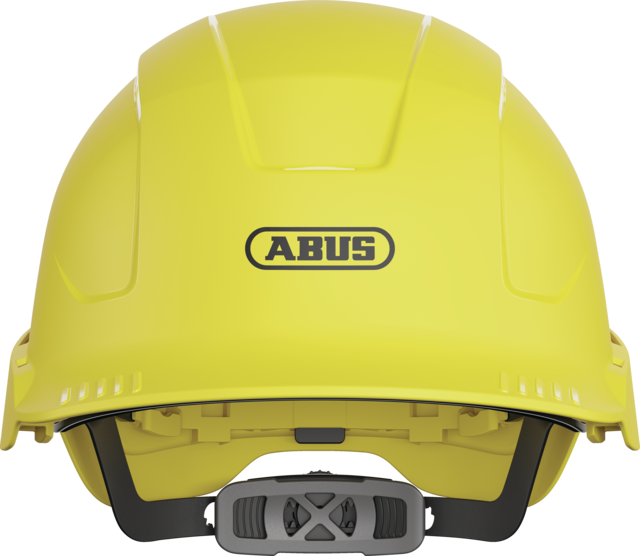 Scator safety yellow oblique front view