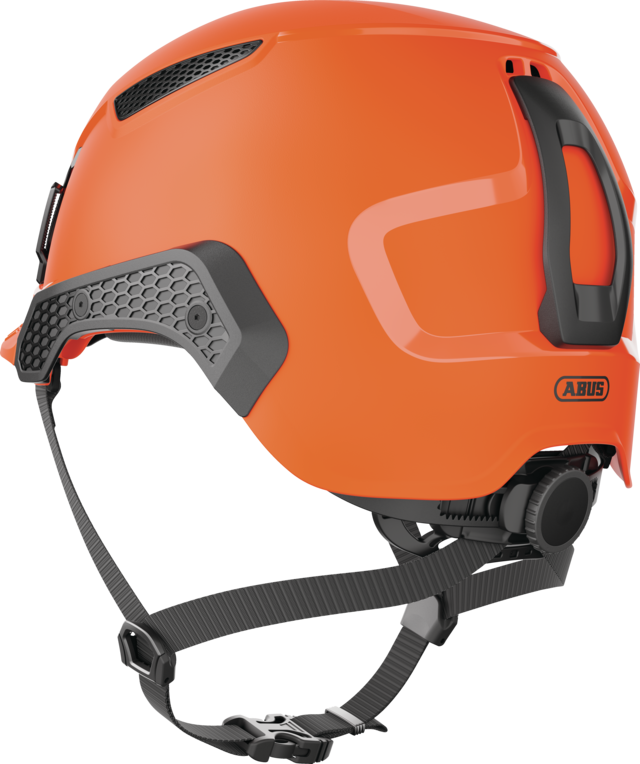 Spector signal orange oblique back view