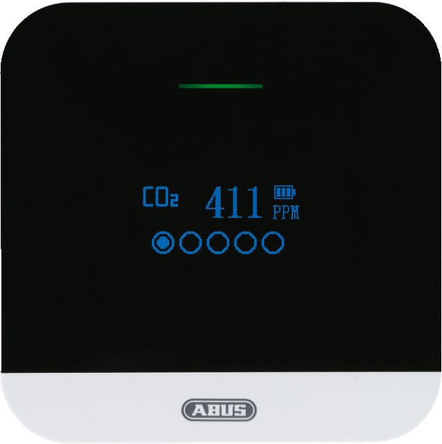 CO2 detector AirSecure CO2WM110 front view