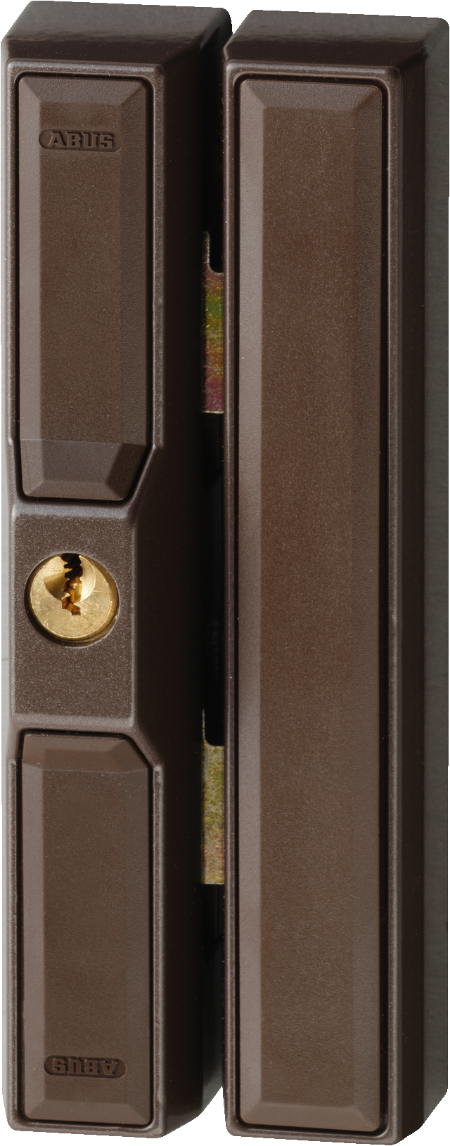 biztonsági kiegészítő ablakzár FTS88 barna ferde elülső nézet