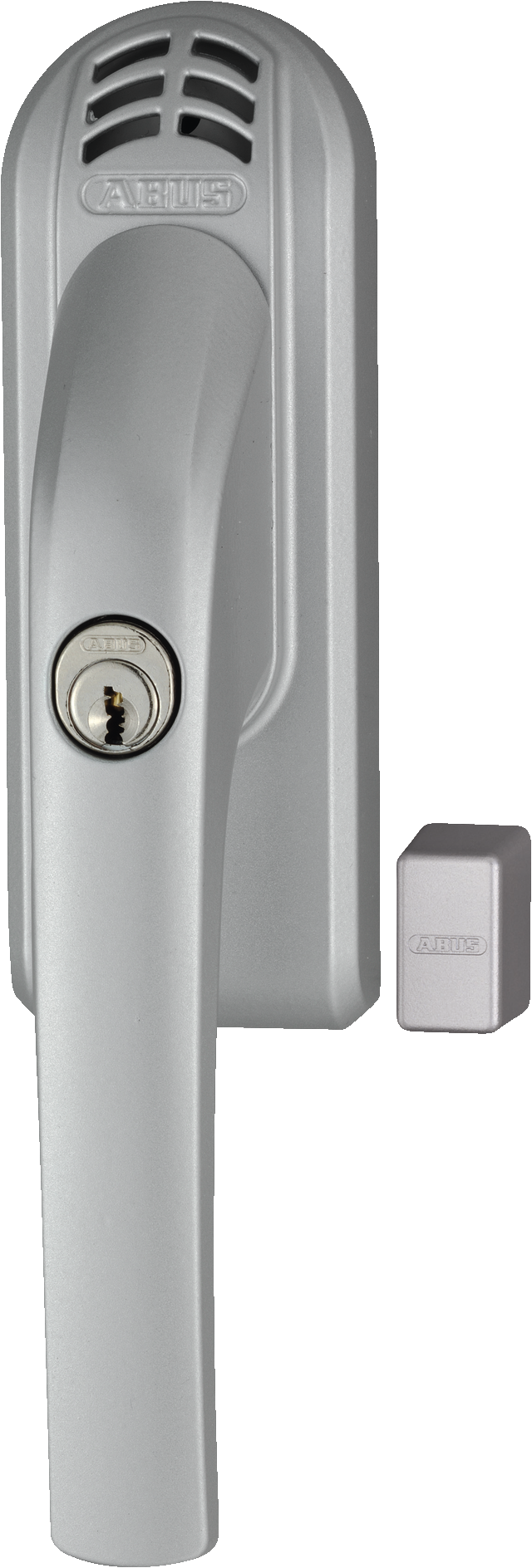 Klamka okienna z kluczykiem i alarmem FG300A S AAL0006