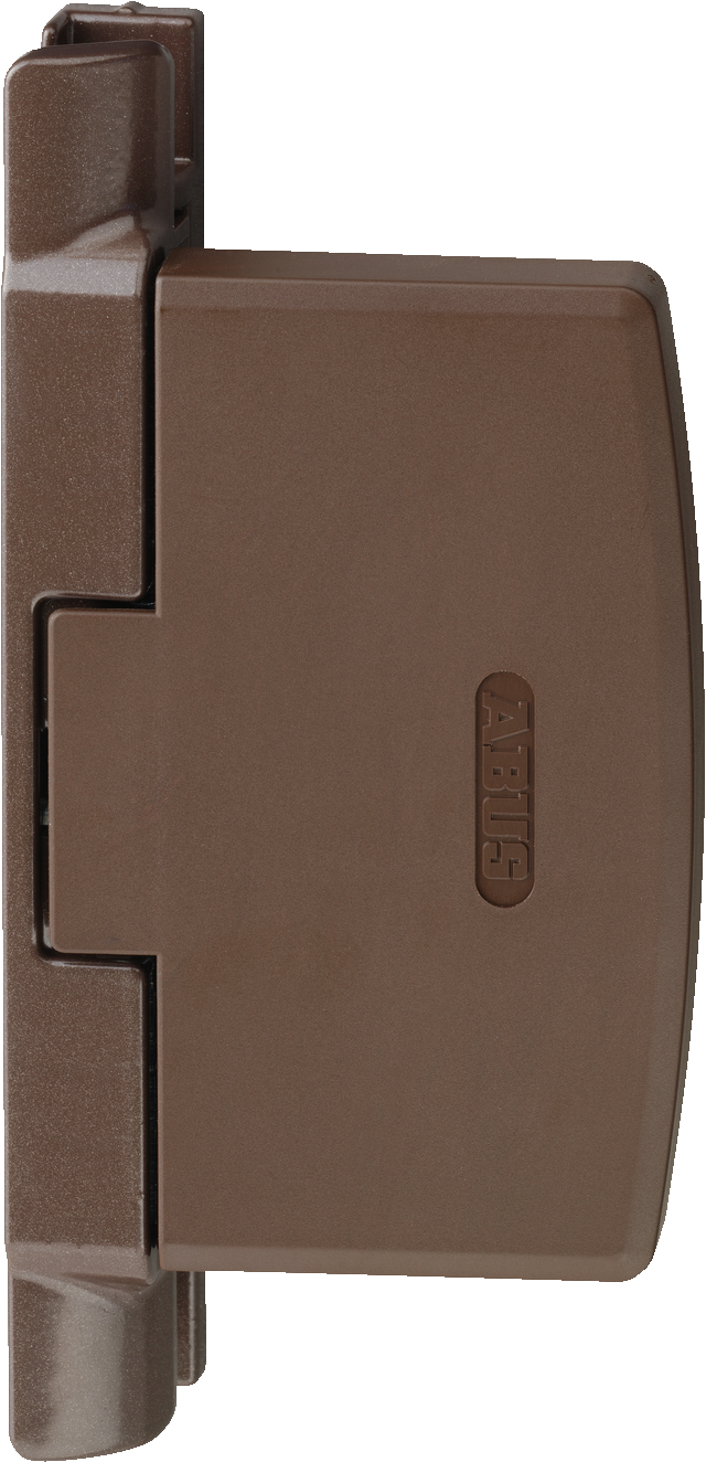 zsanéroldali ajtózár FAS97 barna ferde elülső nézet