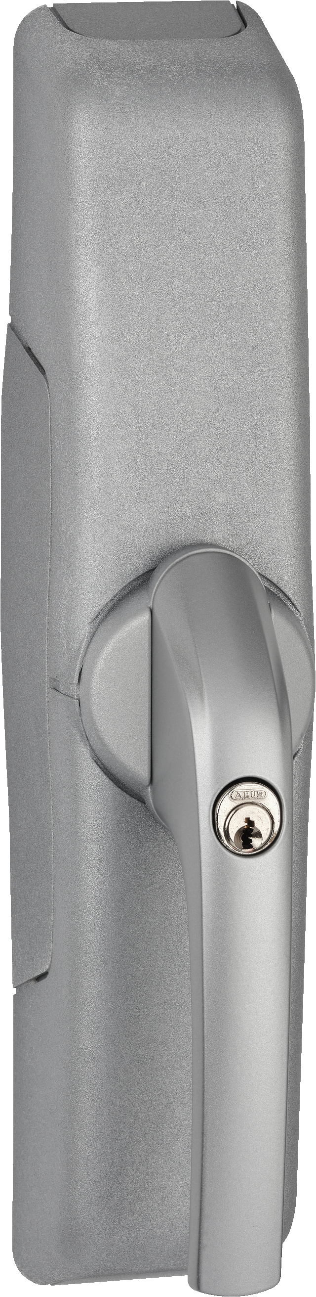 radiowy napęd okienny HomeTec Pro FCA3000 srebrny ukośny widok z przodu