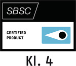 Logo d’agrément aux tests de résistance Svensk Brand- och Säkerhetscertifiering AB (classe 4) – Stockholm, Suède (SBSC)