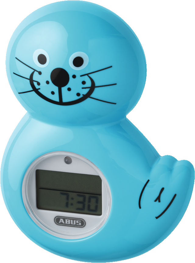 Thermomètre numérique de bain avec minuteur et horloge JC8720 ROBBI