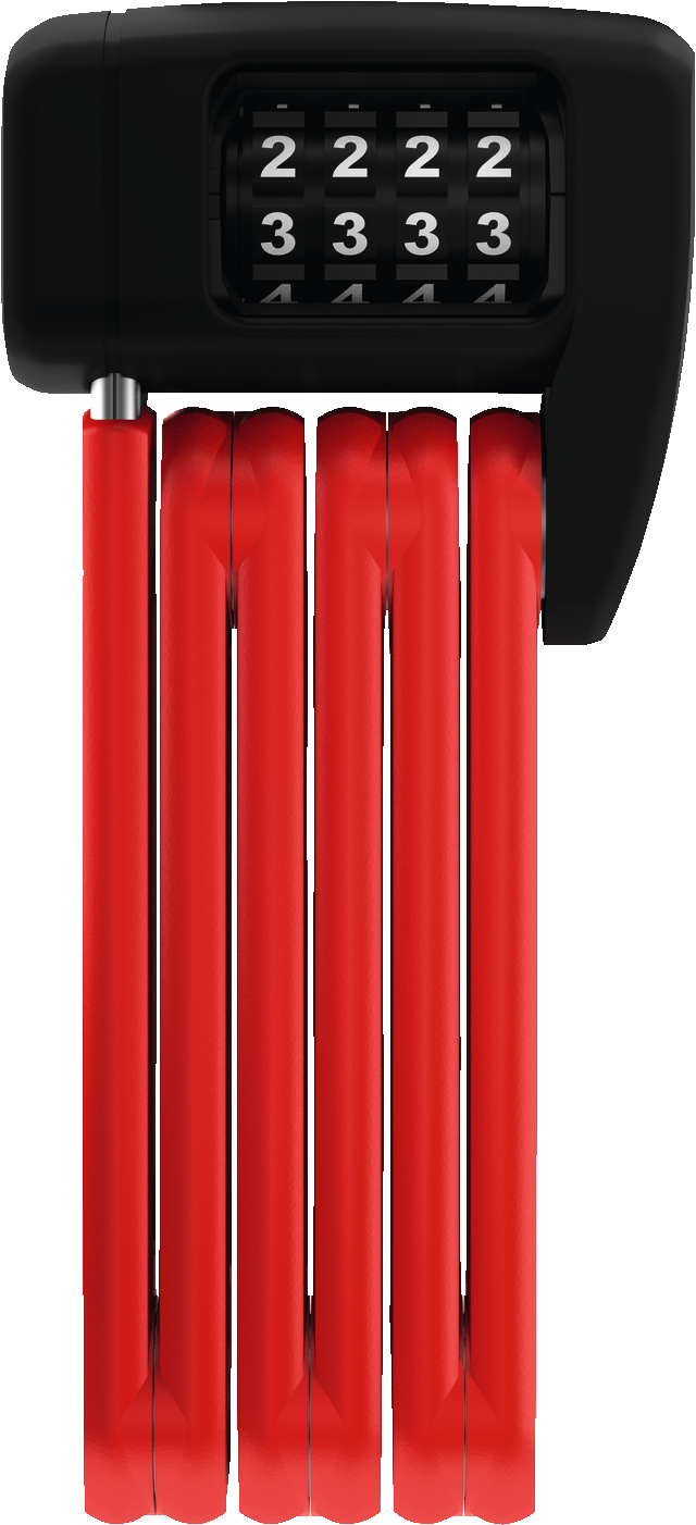 Antivol pliable BORDO™ LITE MINI 6055C/60 red