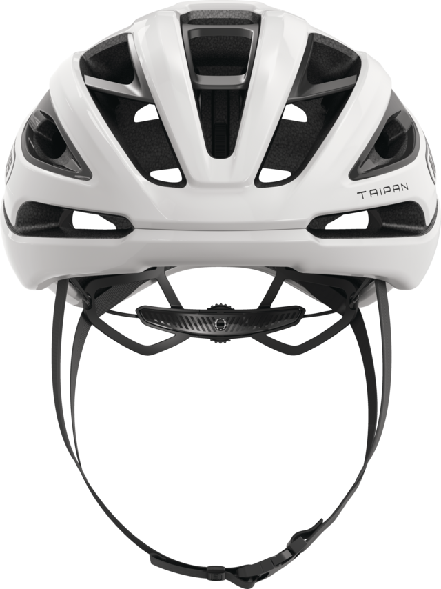Taipan LED shiny white front view