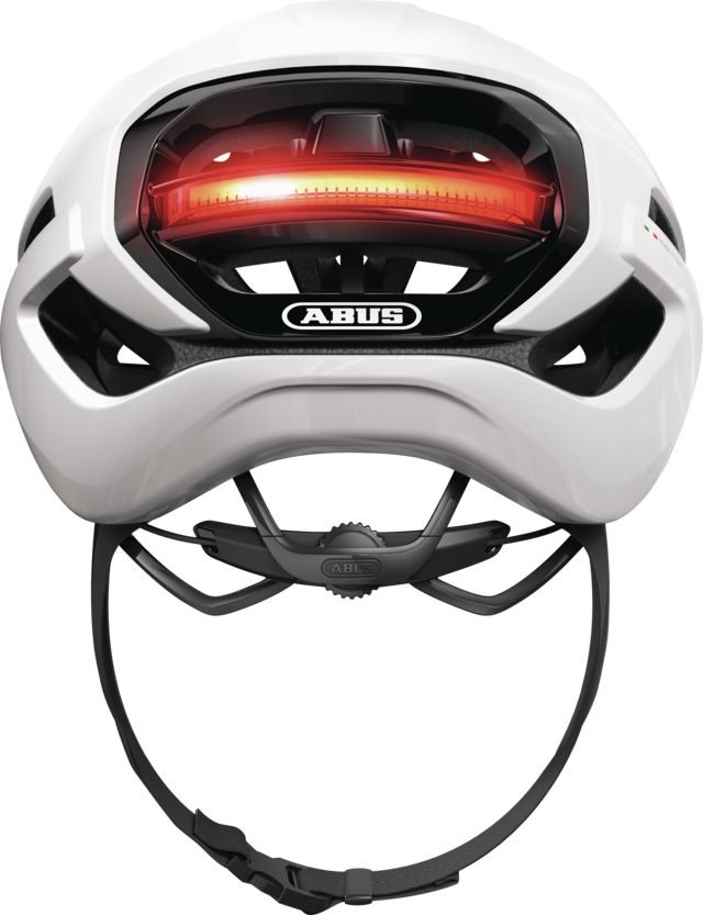 Taipan LED shiny white back view