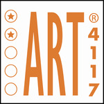 Testsiegel der Stiftung ART aus den Niederlanden (4117)