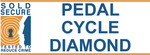 Testforsegling Sold Secure Pedal Cycle Diamond - Northants, Storbritannien