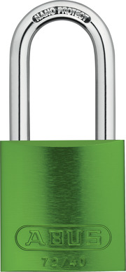 Lucchetto alluminio 72/40HB75 verde