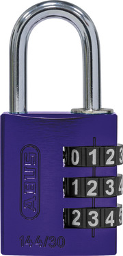 Combination lock 144/30 purple  B/SDKNFINPLCZHRUS