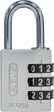 Combination lock 144/30 Color Metal B/SDKNFINPLCZHRUS