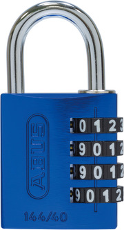 Combination lock 144/40 blue B/SDKNFIN