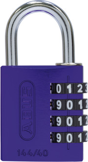 Combination lock 144/40 purple B/SDKNFIN