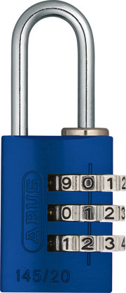 Combination lock 145/20 blue B/DFNLI