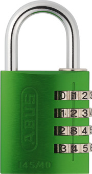 Combination lock 145/40 green