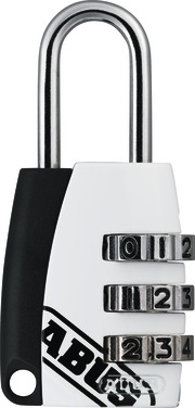Combination lock 155/20 white B/SDKNFINPLCZHRUS